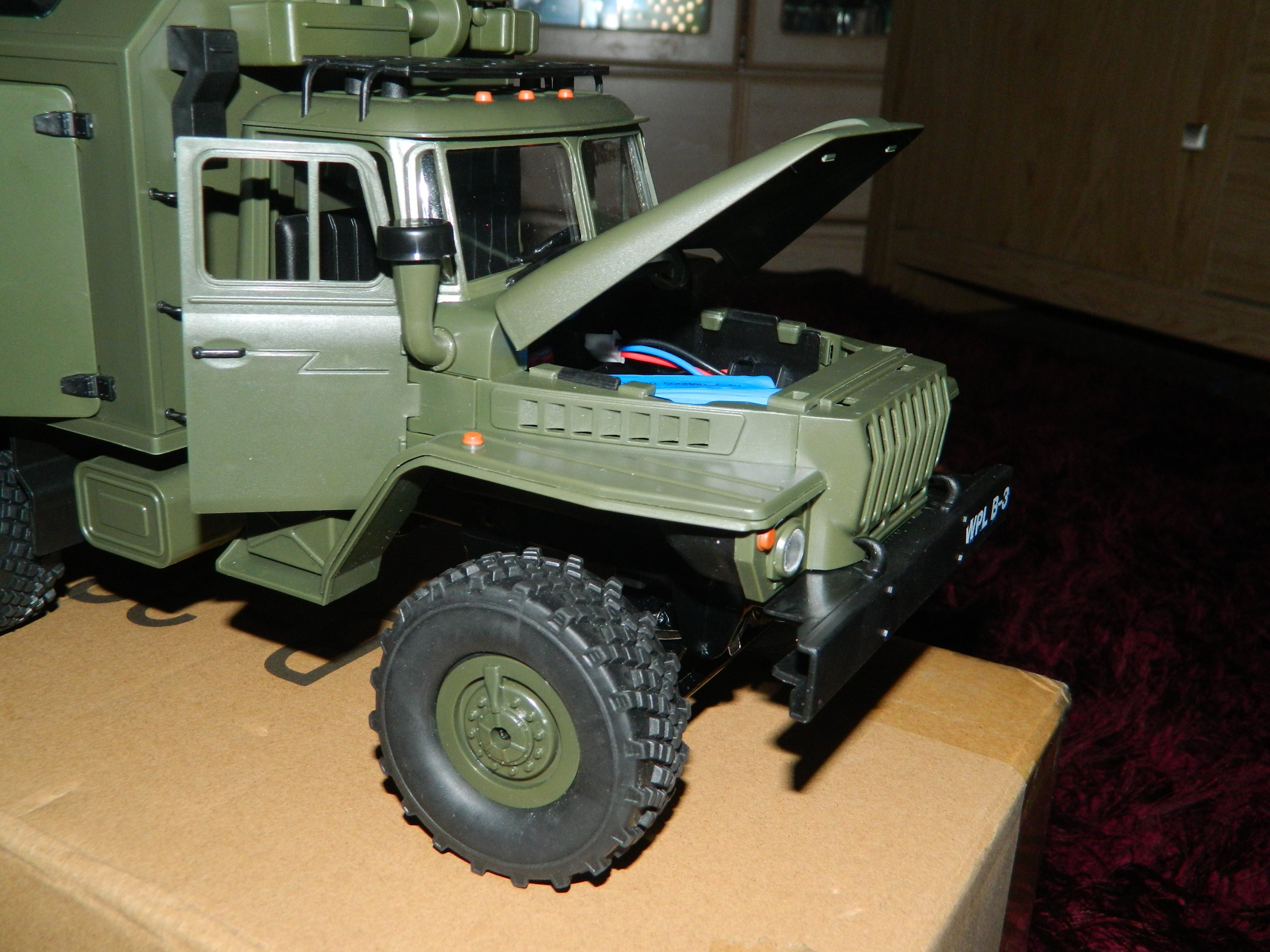 Wpl B36 Ural 1 16 2 4g 6wd Rc Military Truck Rock Crawler Rc Groups